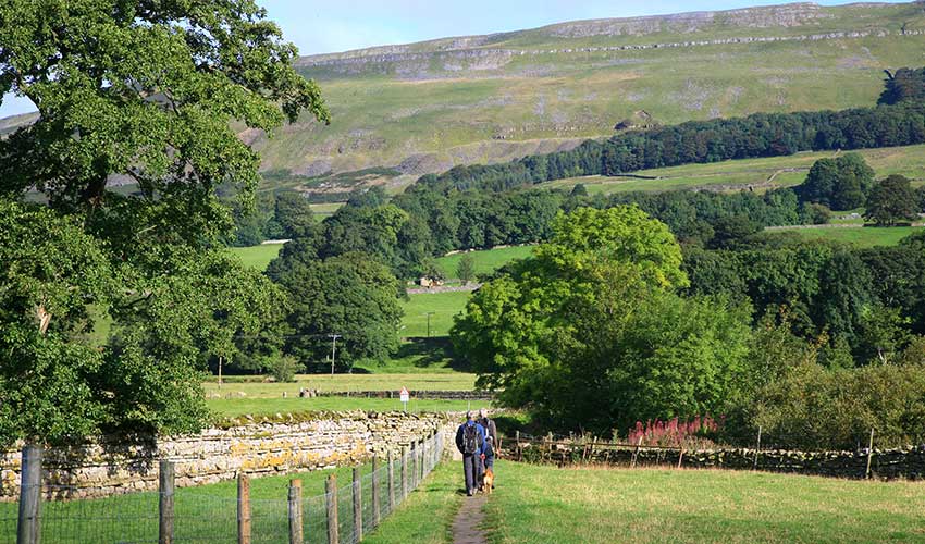 The Yorkshire Dales are dotted with small villages, hamlets and farmsteads